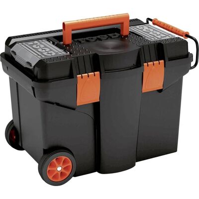 Alutec 66005 Maletín De Almacenamiento Robusto Negro Naranja Alutec 66005 Maletín De Almacenamiento Robusto Negro Naranja