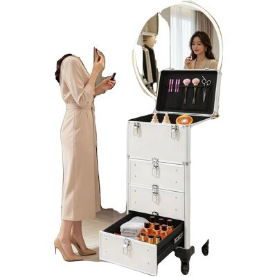 OEM Organizador De Maquillaje, Aleación De Aluminio, 3 Cajones, Dimensiones 34 Cm X 27 Cm X 107 Cm, Capacidad De Carga De 2,5 Kg Por Cajón, Diseño Independiente. OEM Organizador De Maquillaje, Aleación De Aluminio, 3 Cajones, Dimensiones 34 Cm X 27 Cm X 107 Cm, Capacidad De Carga De 2,5 Kg Por Cajón, Diseño Independiente.