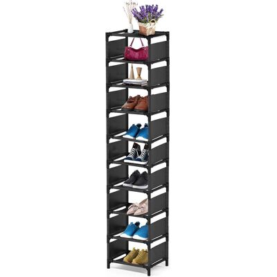OEM Zapatero De 10 Niveles, Organizador De Zapatos Que Ahorra Espacio, Estante Para Zapatero Alto Y Estrecho Para Puerta De Entrada Recibidor, Armario OEM Zapatero De 10 Niveles, Organizador De Zapatos Que Ahorra Espacio, Estante Para Zapatero Alto Y Estrecho Para Puerta De Entrada Recibidor, Armario