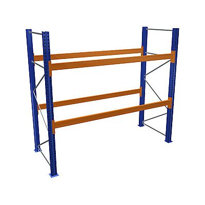 SCHULTE Estantería Para Palets Azul/naranja H X A X P 2500 X 2700 X SCHULTE Estantería Para Palets Azul/naranja H X A X P 2500 X 2700 X