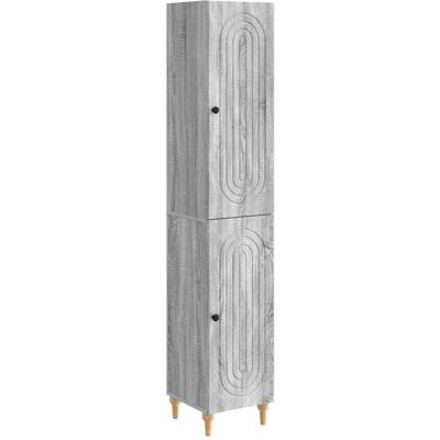 Juego De Armarios 2 Uds. Sonoma Gris Madera De Ingeniería Vidaxl Juego De Armarios 2 Uds. Sonoma Gris Madera De Ingeniería Vidaxl