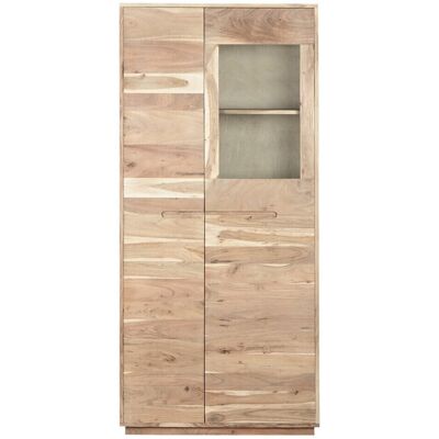 FIJALO Vitrina Acacia 80x40x180 Natural FIJALO Vitrina Acacia 80x40x180 Natural