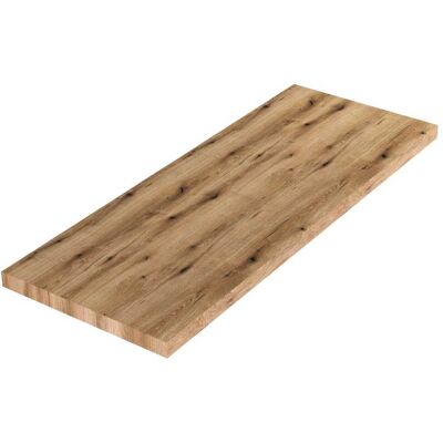 Kiamami Valentina - Estantería Para Lavabo De 120cm Madera De Roble Natural Kiamami Valentina - Estantería Para Lavabo De 120cm Madera De Roble Natural