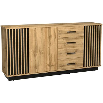 Mobilier1 - Cómoda Tenodeu 124 , Con Cajones Y Puertas, Número De Cajones: 0, 88x178x40cm Mobilier1 - Cómoda Tenodeu 124 , Con Cajones Y Puertas, Número De Cajones: 0, 88x178x40cm
