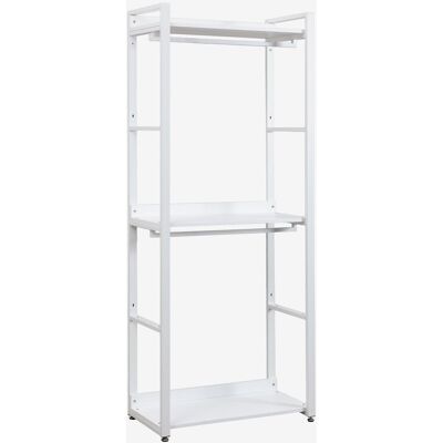 Sklum Ariaster Armario Abierto de Acero y Madera - Wardrobe Sklum Ariaster Armario Abierto de Acero y Madera - Wardrobe