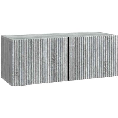 Mueble Para Tv De Pared Gris Sonoma 78,5 X 31 X 30 Cm Vidaxl Mueble Para Tv De Pared Gris Sonoma 78,5 X 31 X 30 Cm Vidaxl