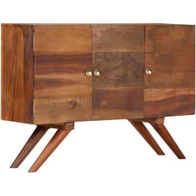 Aparador de Madera Maciza Reciclada HelloShop26 - 110cm - Marrón Aparador de Madera Maciza Reciclada HelloShop26 - 110cm - Marrón