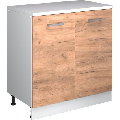 Armario De Ampliación Rion, Roble Dorado/blanco, 80 X 46 Cm Sin Inclinación Con 2 Puertas, Vicco Armario De Ampliación Rion, Roble Dorado/blanco, 80 X 46 Cm Sin Inclinación Con 2 Puertas, Vicco
