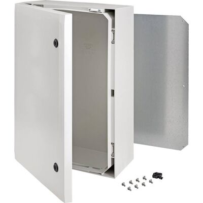 Gabinete de Pared ARCA Fibox Modelo 604021, Gris - Gabinete de Pared Gabinete de Pared ARCA Fibox Modelo 604021, Gris - Gabinete de Pared