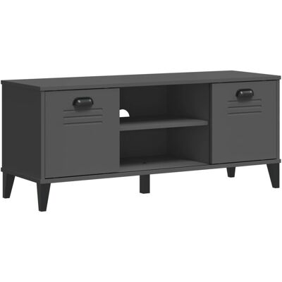 HELLOSHOP26 Banco Zapatero Mueble Para Botas Cómoda Estantería Mueble De Entrada Madera Maciza De Pino Antracita 020023013 HELLOSHOP26 Banco Zapatero Mueble Para Botas Cómoda Estantería Mueble De Entrada Madera Maciza De Pino Antracita 020023013