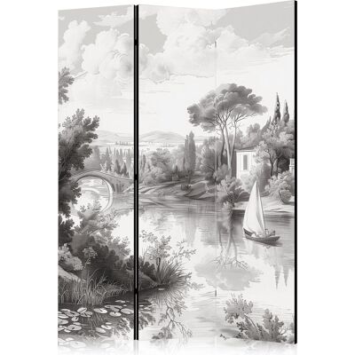 Biombo Artgeist Vintage Negro Blanco 135x172 Cm 3 Paneles Biombo Artgeist Vintage Negro Blanco 135x172 Cm 3 Paneles