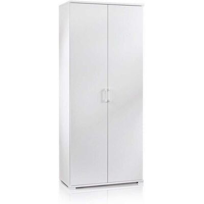 Kiamami Valentina Armario Multiusos Blanco con 2 Puertas - Armario Kiamami Valentina Armario Multiusos Blanco con 2 Puertas - Armario