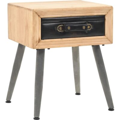HelloShop26 - Bedside Table - Madera de abeto - 43x38x50 cm - Nightstand HelloShop26 - Bedside Table - Madera de abeto - 43x38x50 cm - Nightstand