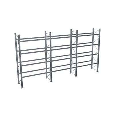 SCHULTE Estantería Para Palets Galvanizado En Caliente H X A X P 4500 SCHULTE Estantería Para Palets Galvanizado En Caliente H X A X P 4500