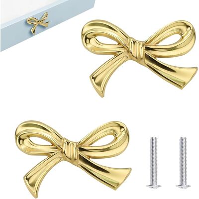 OEM Juego De 2 Pomos En Forma De Arco Para Cómodas, Tiradores Metálicos Vintage Para Cajones Y Armarios, Decoración Para El Hogar: Dormitorio, Armario, Cocina (dorado) OEM Juego De 2 Pomos En Forma De Arco Para Cómodas, Tiradores Metálicos Vintage Para Cajones Y Armarios, Decoración Para El Hogar: Dormitorio, Armario, Cocina (dorado)