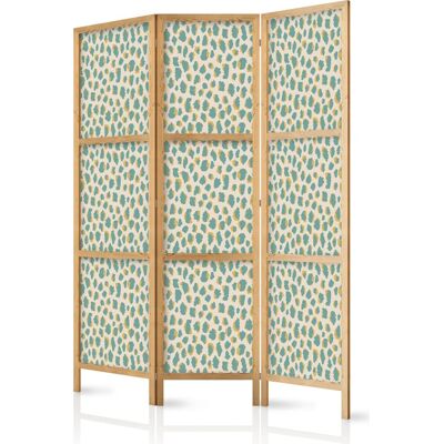 Biombo Decorativo Artgeist Lunares Turquesa 135 Cm Madera Tela Biombo Decorativo Artgeist Lunares Turquesa 135 Cm Madera Tela