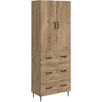 Juego De Armarios 2 Uds. 66 X 34,5 X 90 Cm Madera De Ingeniería Vidaxl Juego De Armarios 2 Uds. 66 X 34,5 X 90 Cm Madera De Ingeniería Vidaxl