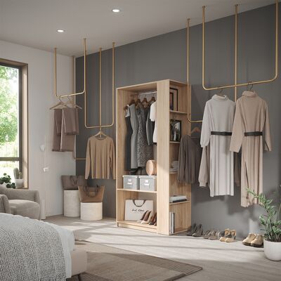 Armario De Ropa Elmo, Sonoma, 80 X 200 Cm Lote De 2, Vicco Armario De Ropa Elmo, Sonoma, 80 X 200 Cm Lote De 2, Vicco