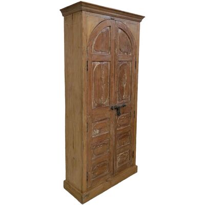 WANDERLUST DECO Armario De Madera Acabado Artesanal Marrón 97x36x210 Cm WANDERLUST DECO Armario De Madera Acabado Artesanal Marrón 97x36x210 Cm
