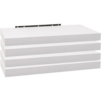 Woltu - RG9372ws-4 - 4-Niveles - MDF - Estantería de Pared Woltu - RG9372ws-4 - 4-Niveles - MDF - Estantería de Pared