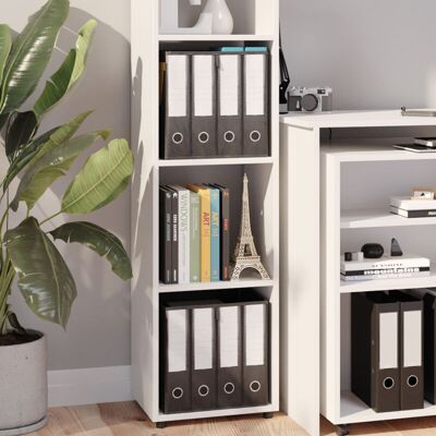 Vicco - Separador De Ambientes Ludus, Blanco, 142.5 X 36.2 Cm Con 2 Cajas Plegables Opt.3 Vicco - Separador De Ambientes Ludus, Blanco, 142.5 X 36.2 Cm Con 2 Cajas Plegables Opt.3