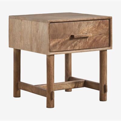 Mesita De Noche 45x45 Cm En Madera De Mango Aloma Sklum Mesita De Noche 45x45 Cm En Madera De Mango Aloma Sklum