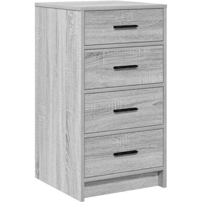 vidaXL Gabinete rectangular gris Sonoma - Sideboard vidaXL Gabinete rectangular gris Sonoma - Sideboard