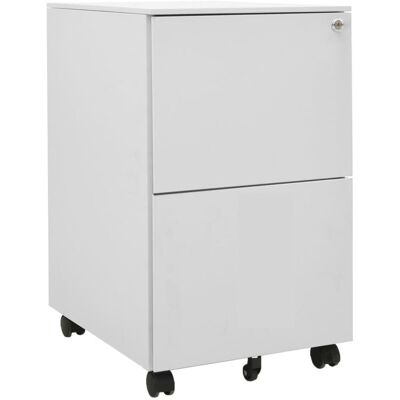 Archivo Móvil de Steel Light Grey vidaXL - Almacenamiento de archivos Archivo Móvil de Steel Light Grey vidaXL - Almacenamiento de archivos