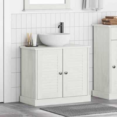 Gabinete Para Lavabo Vigo Blanco Antiguo 67.5 X 34 X 59 Cm Vidaxl Gabinete Para Lavabo Vigo Blanco Antiguo 67.5 X 34 X 59 Cm Vidaxl