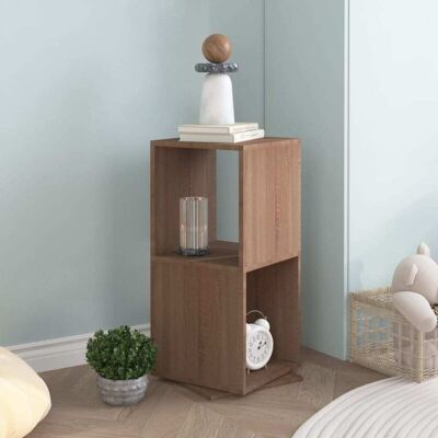 Vidaxl - Armario Giratorio Aglomerado Roble Sonoma 34,5x34,5x75,5 Cm Vidaxl - Armario Giratorio Aglomerado Roble Sonoma 34,5x34,5x75,5 Cm