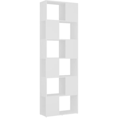 Vidaxl - Estantería Divisor De Espacios Blanco 60x24x186 Cm Vidaxl - Estantería Divisor De Espacios Blanco 60x24x186 Cm