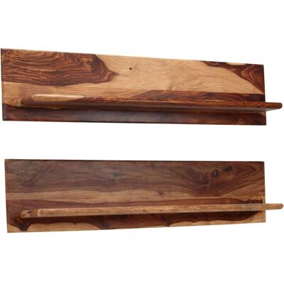 Estantes De Pared 2 Uds Madera Maciza De Acacia 118x26x20 Cm Vidaxl Estantes De Pared 2 Uds Madera Maciza De Acacia 118x26x20 Cm Vidaxl