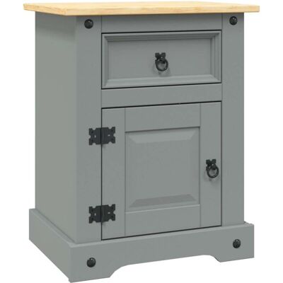 VIDAXL Corona Pin Mexicano Cabeceira Tabla 53x39x67 Cm Gray VIDAXL Corona Pin Mexicano Cabeceira Tabla 53x39x67 Cm Gray