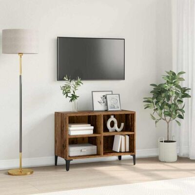 Vidaxl - Gabinete De Tv Marrón 69.5 X 30 X 50 Cm Madera Contrachapada Vidaxl - Gabinete De Tv Marrón 69.5 X 30 X 50 Cm Madera Contrachapada