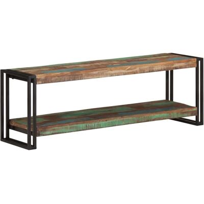 Vidaxl - Mueble Para La Tv De Madera Maciza Reciclada 120x30x40 Cm Vidaxl - Mueble Para La Tv De Madera Maciza Reciclada 120x30x40 Cm