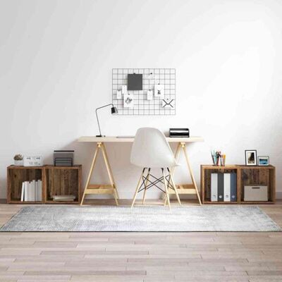 Gabinete De Tv 4 Pcs Marrón 37 X 35 X 37 Cm Vidaxl Gabinete De Tv 4 Pcs Marrón 37 X 35 X 37 Cm Vidaxl