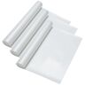Estantes de estanterías de cajón de 3er estatales anti -slip se cortará 500 x 60 cm. blanco transparente - Hengda