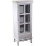 IPERBRIKO Vitrina Nuremberg 1 puerta cristal 1 cajón cm48x32xh120