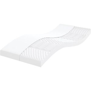 Colchón De Espuma De 7 Zonas Dureza 20 Ild Blanco 80x220 Cm Vidaxl Colchón De Espuma De 7 Zonas Dureza 20 Ild Blanco 80x220 Cm Vidaxl