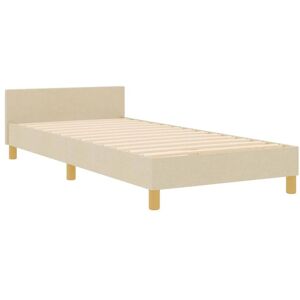 Vidaxl Estructura de Cama Crema 90x200 cm - Estructura de Cama Vidaxl Estructura de Cama Crema 90x200 cm - Estructura de Cama