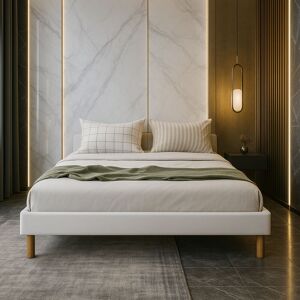 NUITS D'OR Base de Cama - 120x200 - Negro - Montaje Rápido NUITS D'OR Base de Cama - 120x200 - Negro - Montaje Rápido