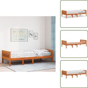 Cama De Pino - Vidaxl Cama Para Niños Sin Colchón Madera Maciza Pino Marrón 90x200 Cm - Cama Para Bebés Cama De Pino - Vidaxl Cama Para Niños Sin Colchón Madera Maciza Pino Marrón 90x200 Cm - Cama Para Bebés
