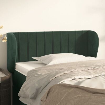 Cabecero De Terciopelo Verde Oscuro 83x23x78/88 Cm Vidaxl Cabecero De Terciopelo Verde Oscuro 83x23x78/88 Cm Vidaxl