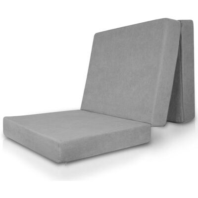Colchón Plegable Beautissu VS95 - Gris 14cm, 195x75cm Colchón Plegable Beautissu VS95 - Gris 14cm, 195x75cm