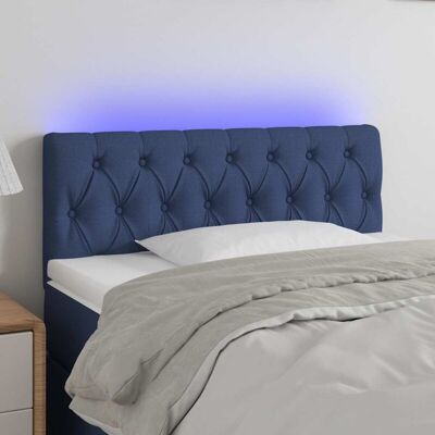 vidaXL Cabecero con LED, azul - Bed Headboard with LED vidaXL Cabecero con LED, azul - Bed Headboard with LED