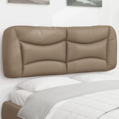 Vidaxl - Cabecero de cama acolchado cuero sintético 120 cm Vidaxl - Cabecero de cama acolchado cuero sintético 120 cm
