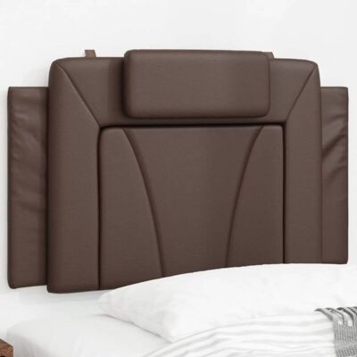 Cabecero De Cama Acolchado Cuero Sintético Marrón 90 Cm Vidaxl Cabecero De Cama Acolchado Cuero Sintético Marrón 90 Cm Vidaxl