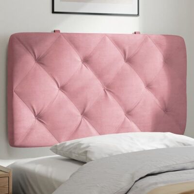 Cabecero De Cama Acolchado Terciopelo Rosa 80 Cm Vidaxl Cabecero De Cama Acolchado Terciopelo Rosa 80 Cm Vidaxl