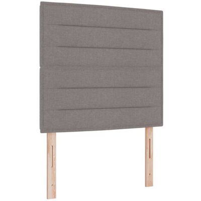 Vidaxl - Cabecero Diseño Líneas Taupe 100 cm Tela - Cabecero Vidaxl - Cabecero Diseño Líneas Taupe 100 cm Tela - Cabecero