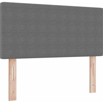 Cabecero gris claro de 80 cm de tela para pared Vidaxl Cabecero gris claro de 80 cm de tela para pared Vidaxl